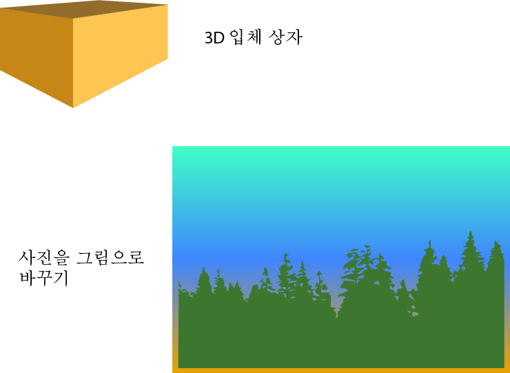 원근감 격자 도구