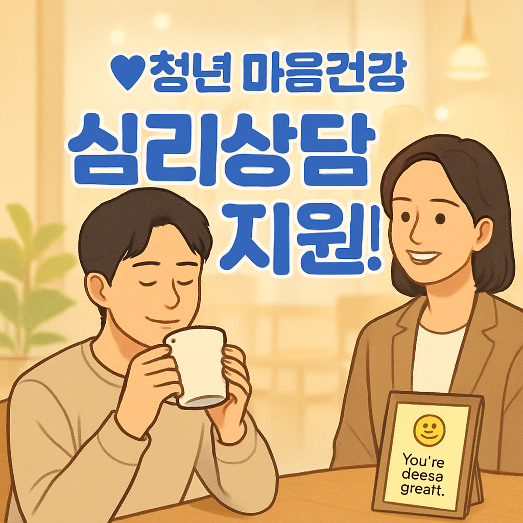 2025 청년 마음건강 지원사업, 심리상담 바우처 신청방법 정리