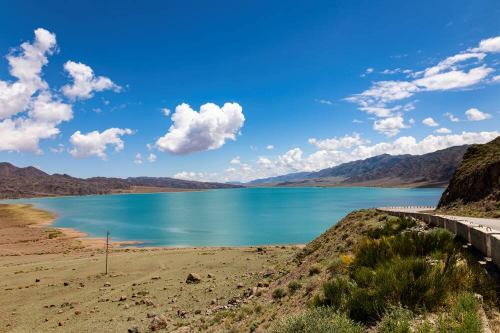 키르기스스탄 이식쿨 호수