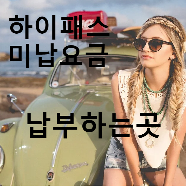  하이패스 미납요금 납부하는 곳(황당한 경험담)