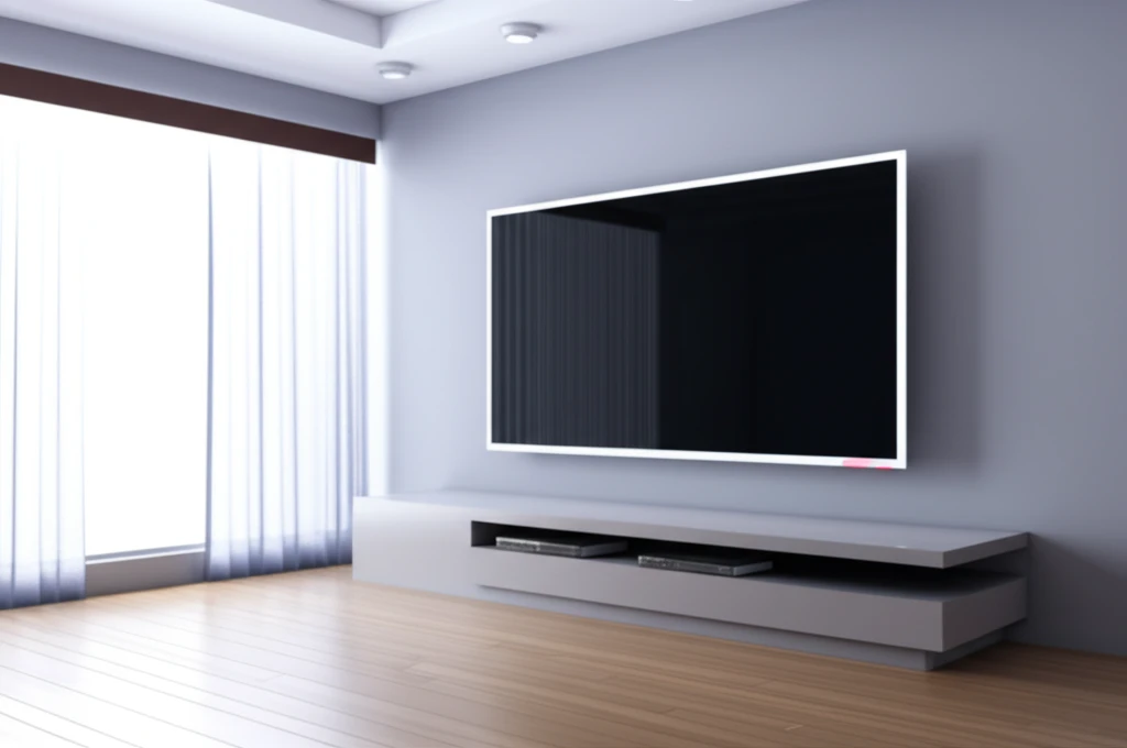 공간 활용 끝판왕 와이드뷰 HDTV 