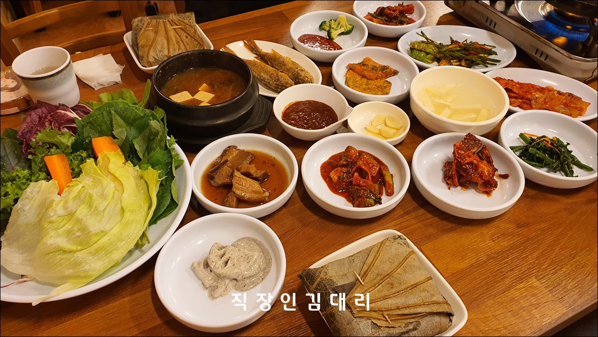 부여에서 찾은 연잎밥 정식 맛집, 구드래 돌쌈밥
