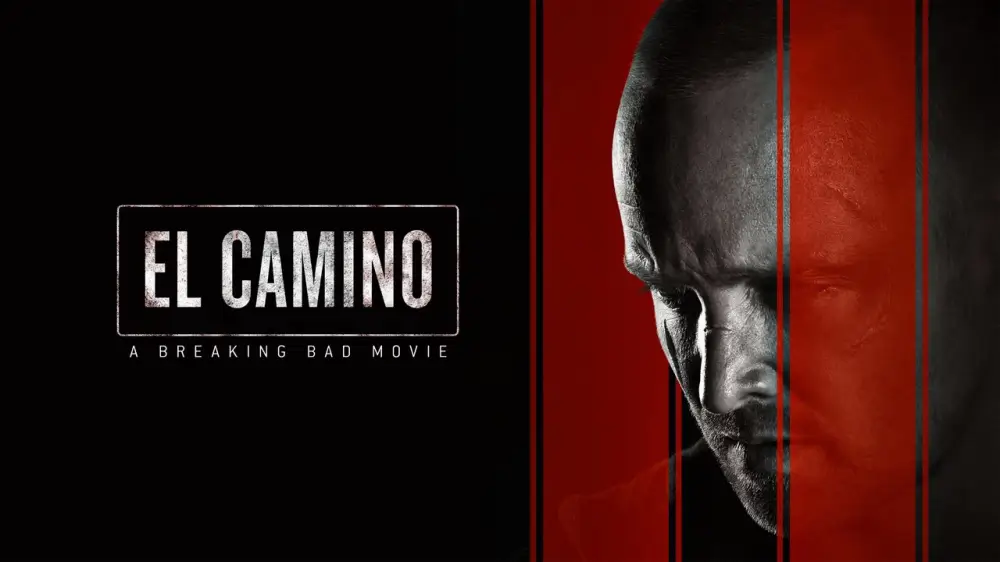 브레이킹 배드 무비: 엘 카미노의 주인공 얼굴만 확대된 영화 포스터
