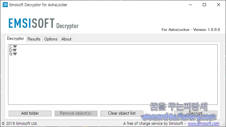 Decrypt AstraLocker ransomware