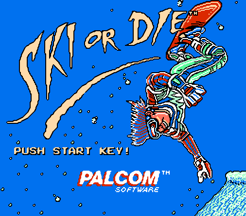  NES ROMS - Ski or Die (EUROPE / 유럽판 롬파일 다운로드)