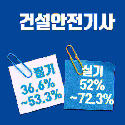 건설안전기사 합격률