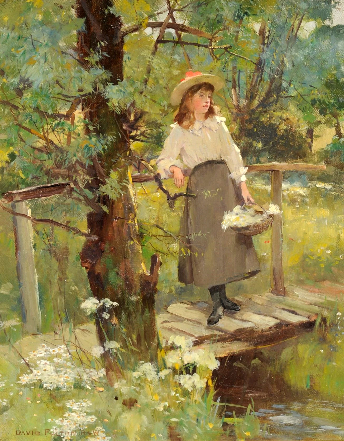 데이비드 풀턴(David Fulton), 스코틀랜드, 화가, 1848-1930