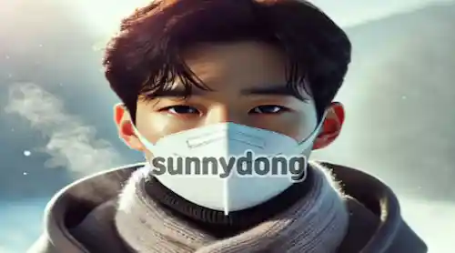 코가 차가울 때 마스크 활용 이미지