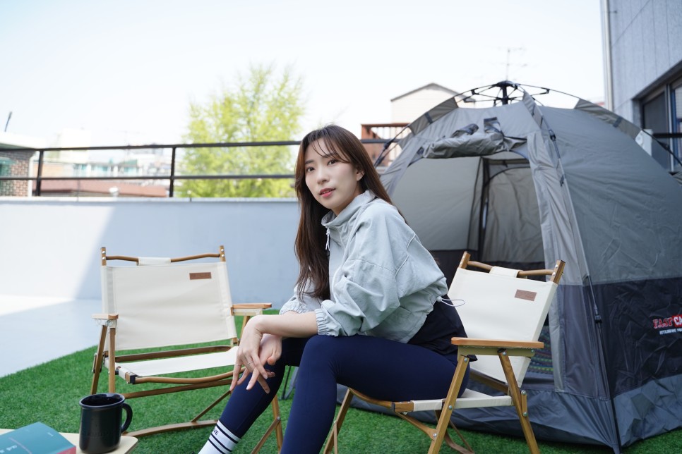 집에서도 자동텐트와 감성캠핑! 원터치텐트 패스트캠프 오토6 16