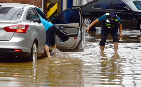  물난리 난 광주 침수 현재 상황 (+영상)