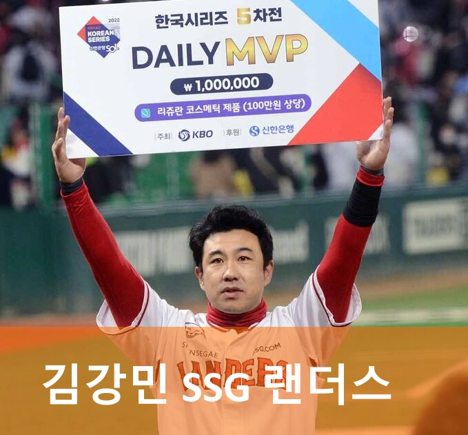 김강민 SSG 랜더스 우승