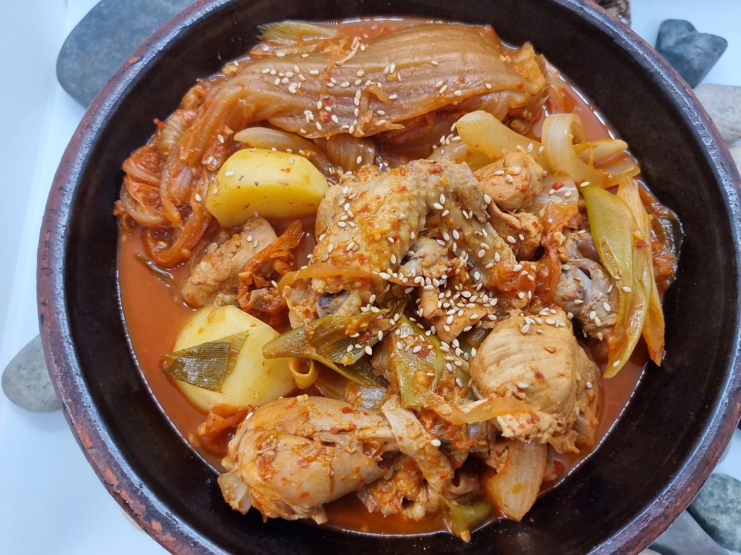 황금토종닭 이미지