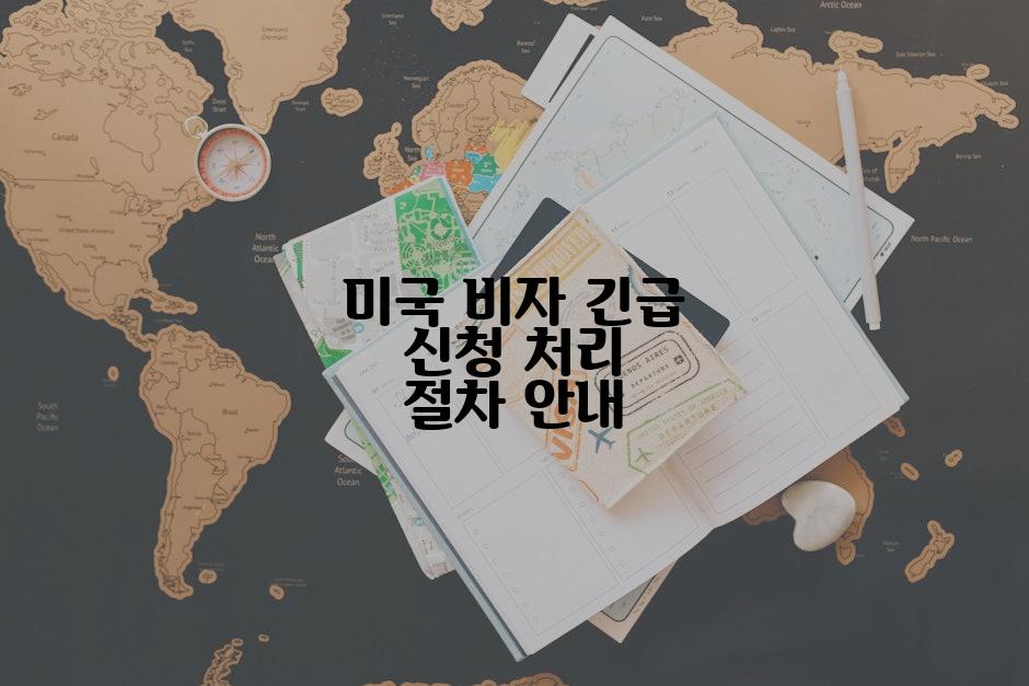 미국 비자 긴급 신청 미국 비자 긴급 신청