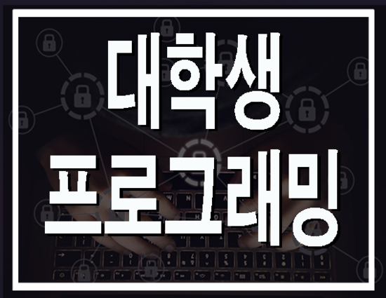  대학생프로그래밍학원 전공대비 한달완성!