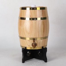 할인정보 오크통 최저가 아이템 베스트 10 오크통 가정용 미니 와인 술통 숙성통 5color, 10L, 1개, 깔끔한 황토색