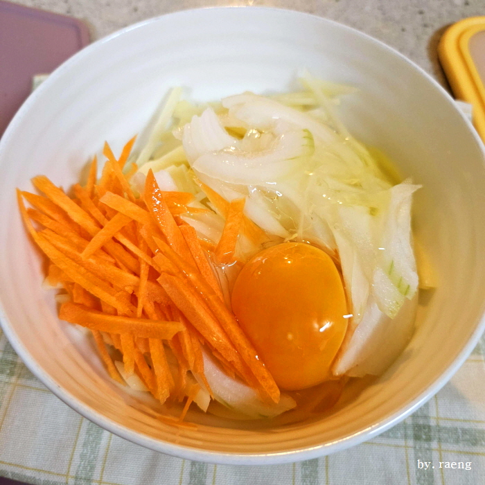 감자전만들기_계란