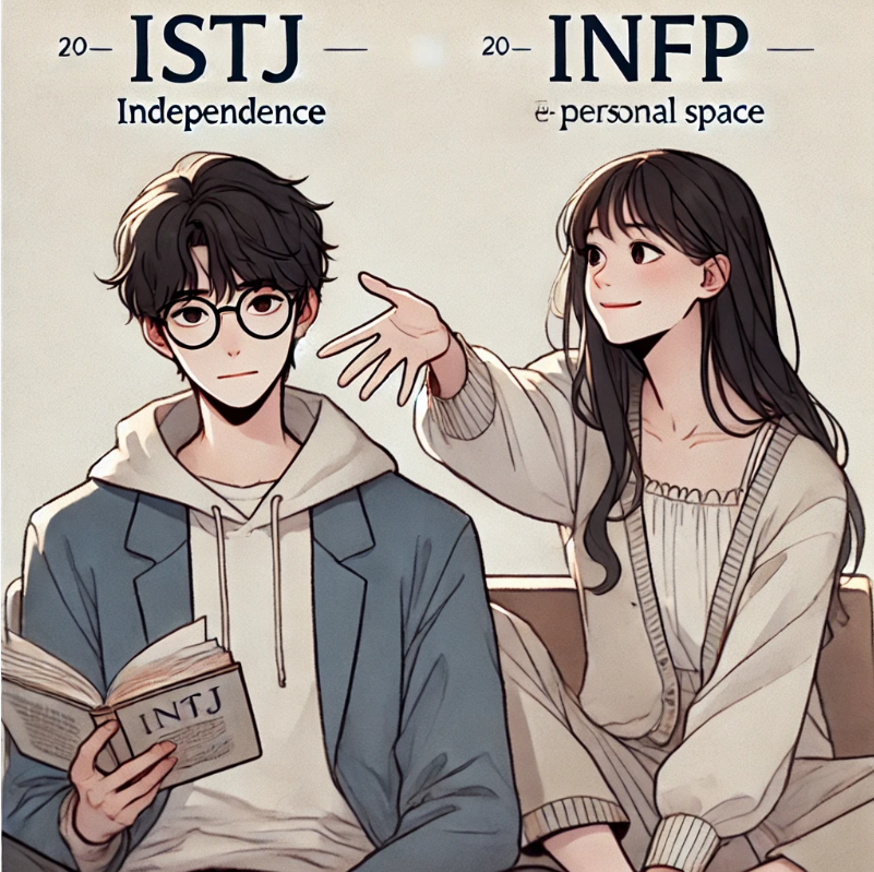 ISTJ유형 INFP유형