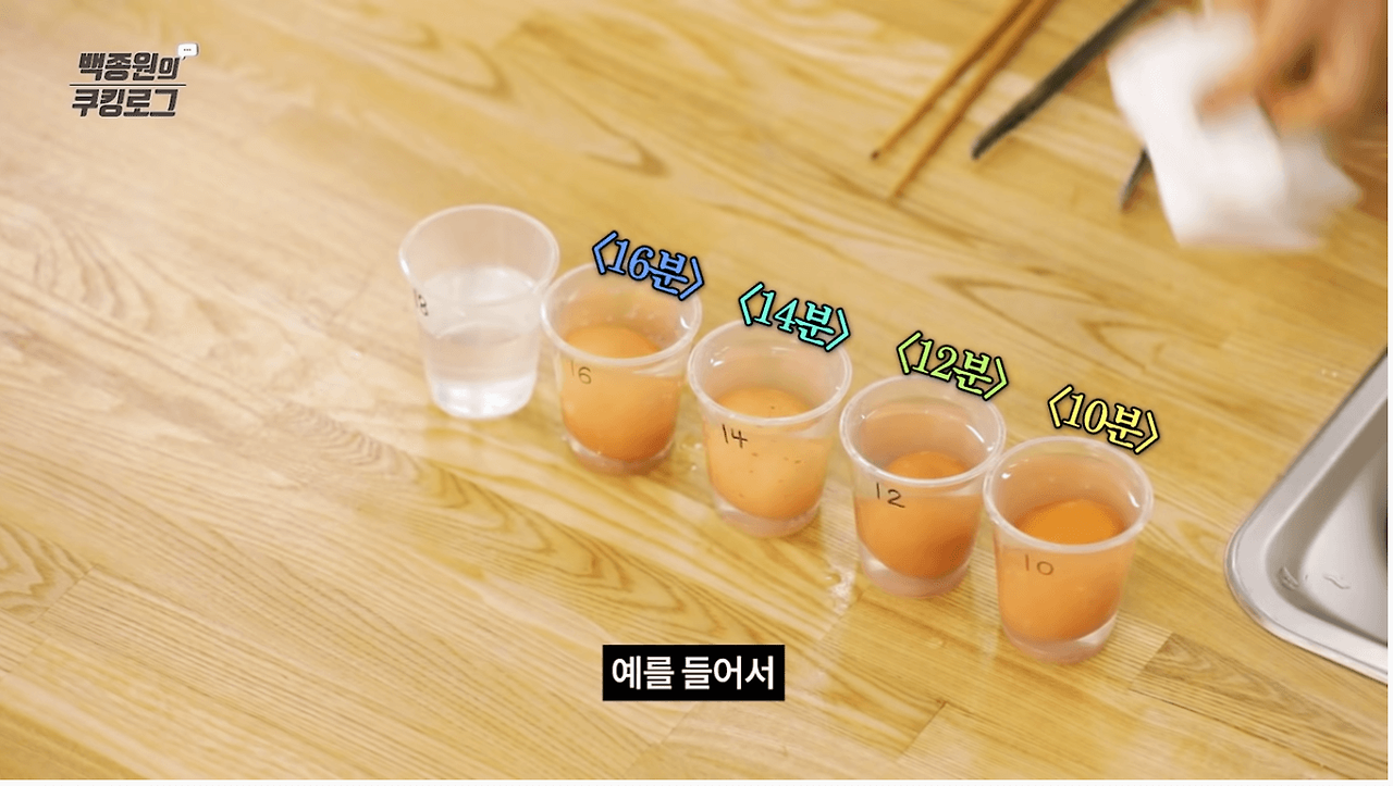 달걀 삶는 시간 반숙 계란 삶는법