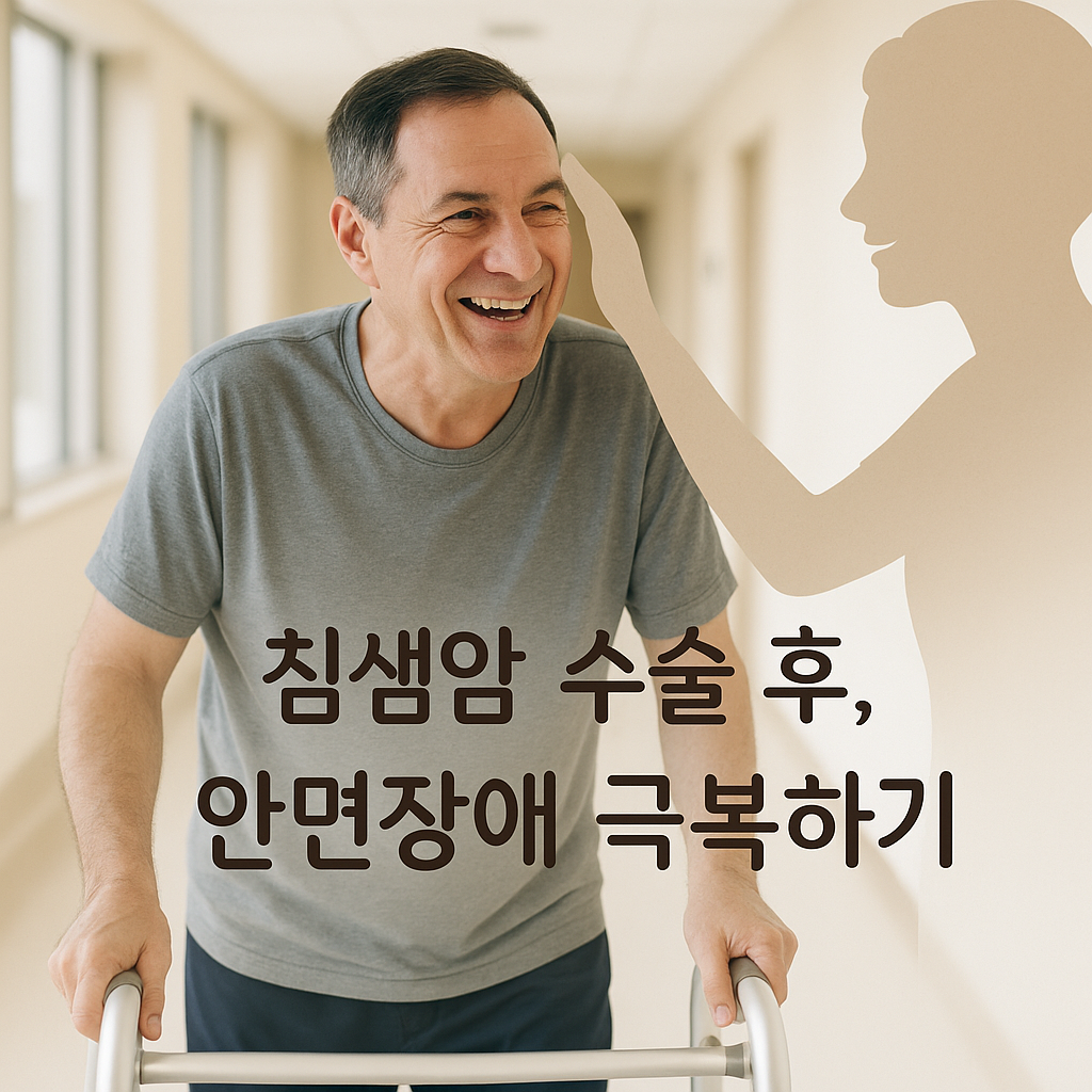 안면장애 관리 및 회복 방법