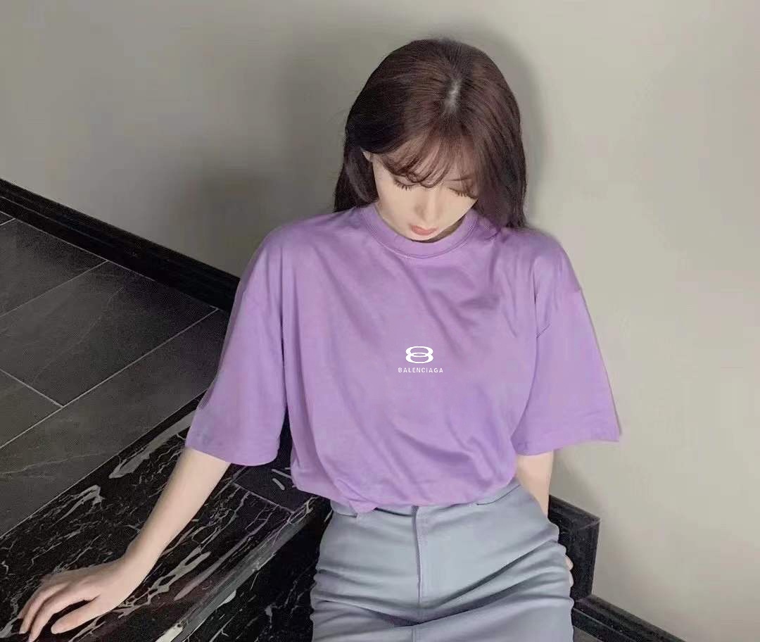  [BALENCIAGA] 발렌시아가 빈티지 저지 라지핏 유니티 반팔 티셔츠 641675TLVF9 (2 COLOR)