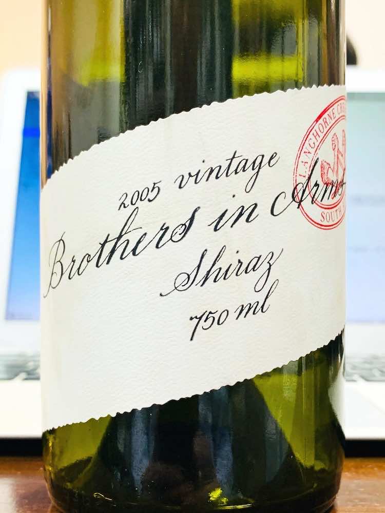 Brothers in Arms Shiraz 2005