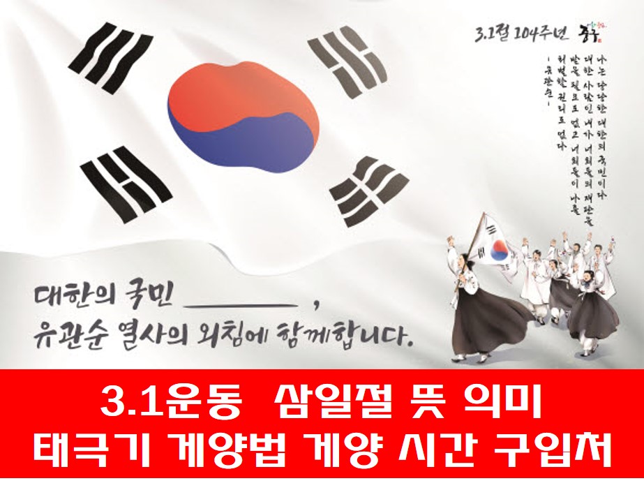 삼일절 기념 사진