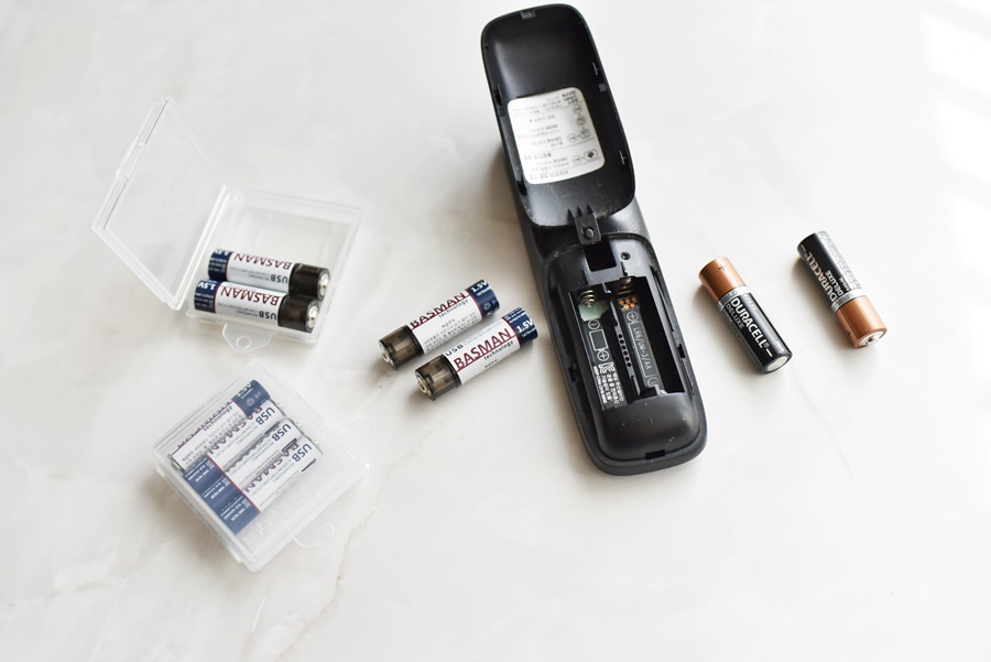 : 바스만 AA건전지, AAA건전지 USB충전식건전지 8