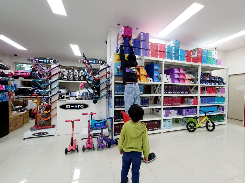 매장구매&6개월사용 리뷰(feat.교통사고ㅠㅠ) 마이크로킥보드 맥시T 폴더블 디럭스 쇼킹핑크 24