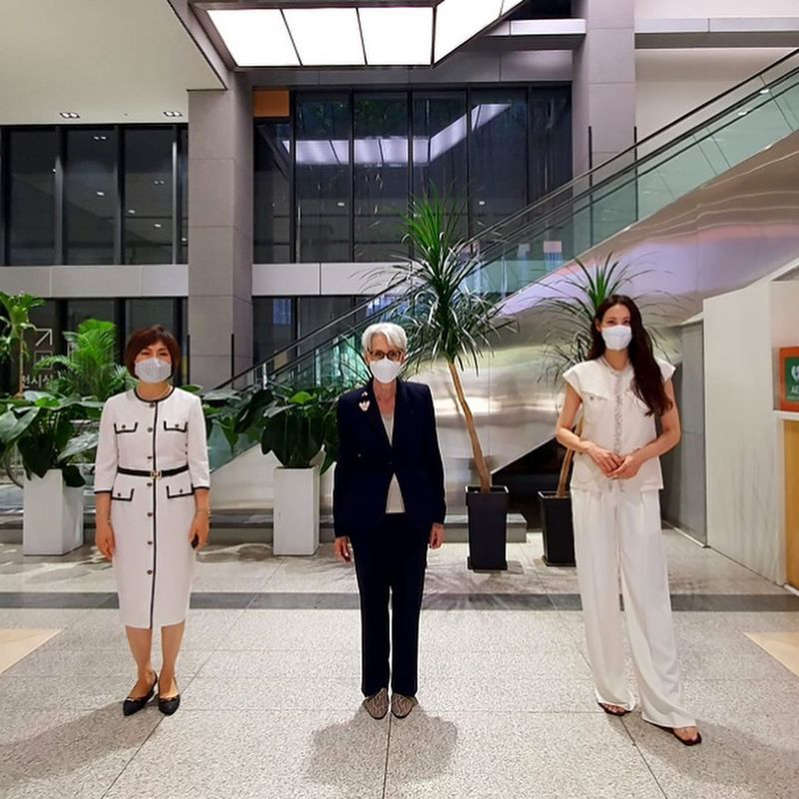  수현, 美 국무부 부장관 만났다! "韓 역사와 문화 알아가는 시간"