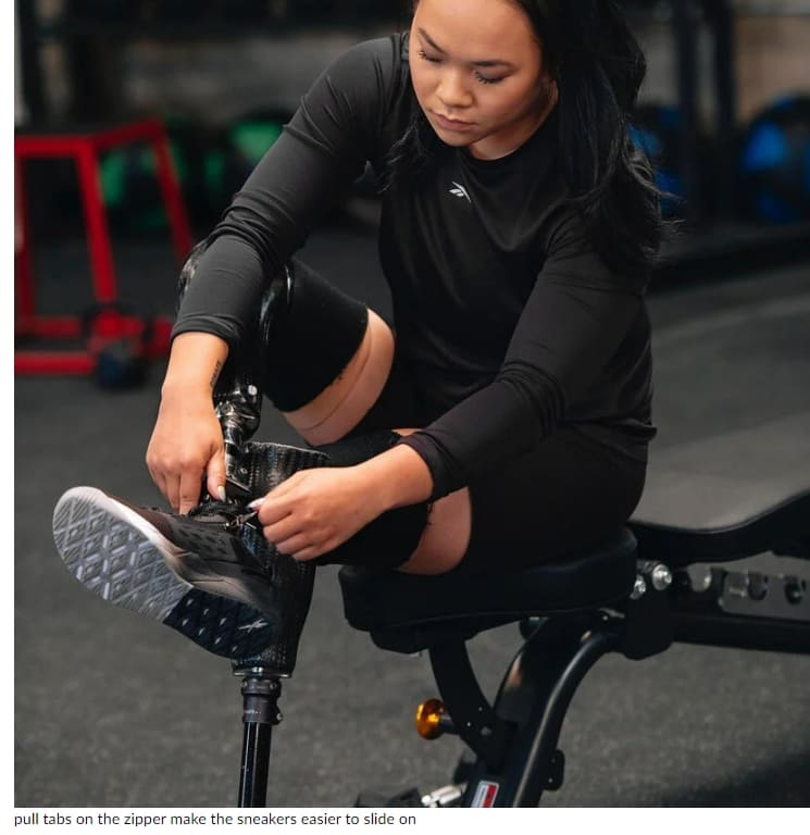 리복&#44; 장애자 적응형 운동화 공개 VIDEO: fit to fit: reebok unveils adaptive sneaker collection for people with disabilities