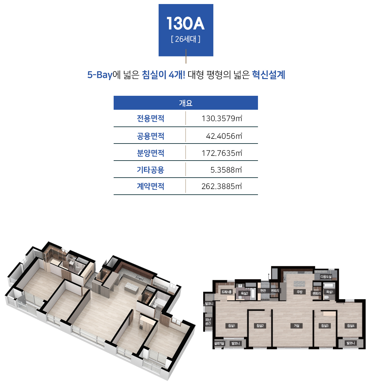 130A타입-평면도