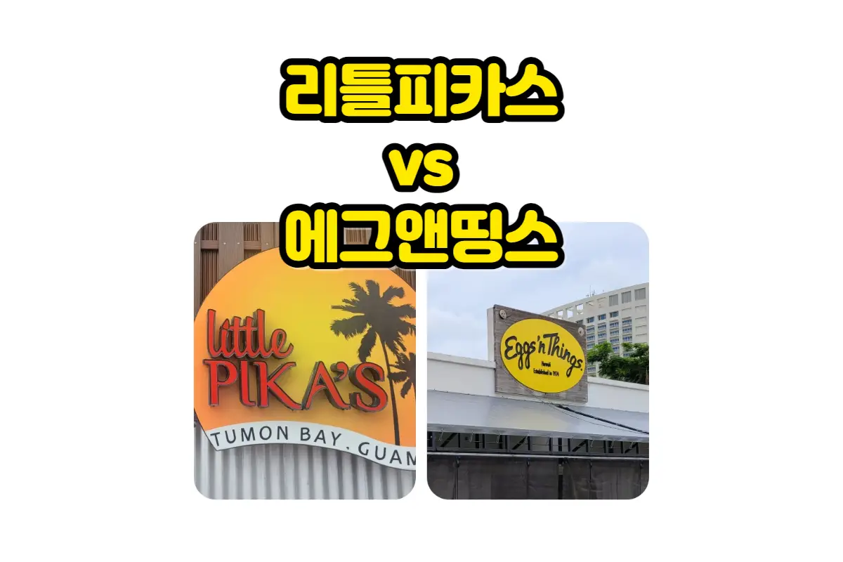 리틀 피카스 vs 에그 앤 띵스