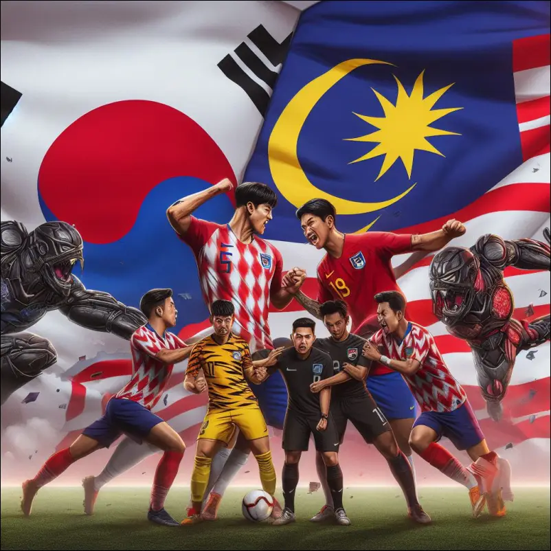 대한민국 말레이시아 경기 사진