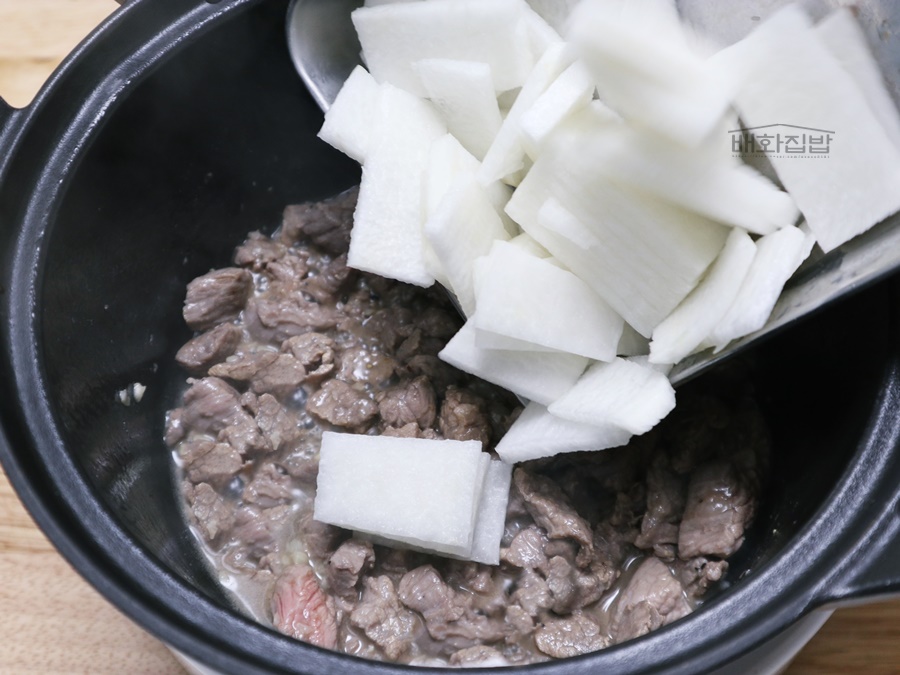 맑은 소고기 무국 대파국 만드는 법 소고기 무국 레시피 19