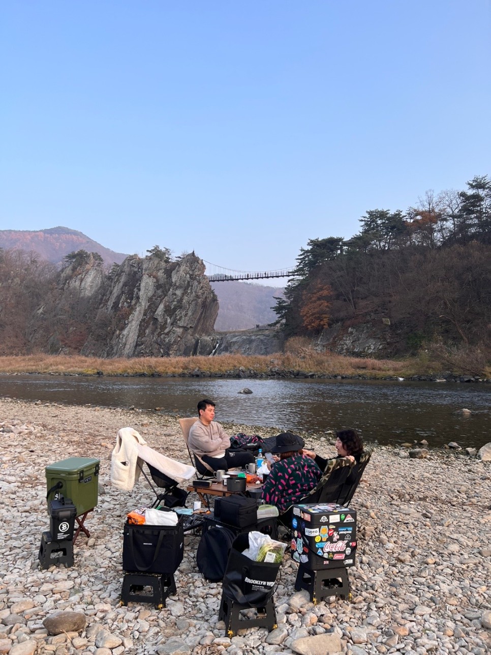 / 쩝쩝박사님들과 신나는 먹부림 [캠핑기록] 수주팔봉 노지캠핑 7