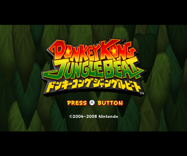  동키콩 정글비트 - ドンキーコングジャングルビート (Wii - J - WBFS 파일 다운)