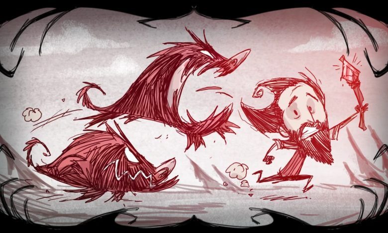  굶지마 투게더 공략, (Don`t Starve) 사냥개를 피하는 방법