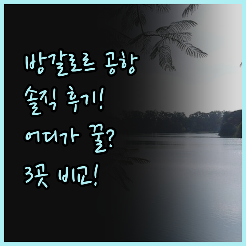 방갈로르 공항 근처 호텔, 솔직 후기