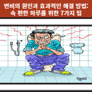 변비 원인과 해결 방법