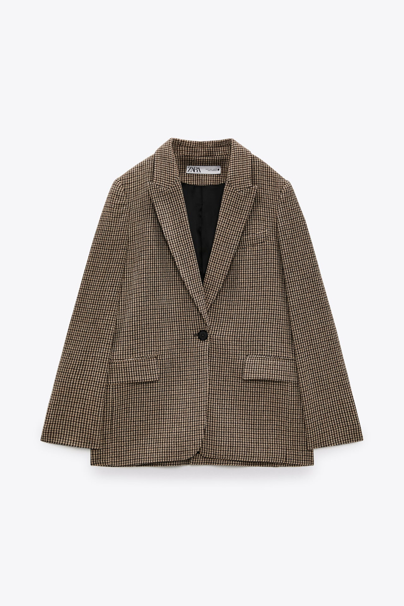  Wool Blazer With Elbow Patches