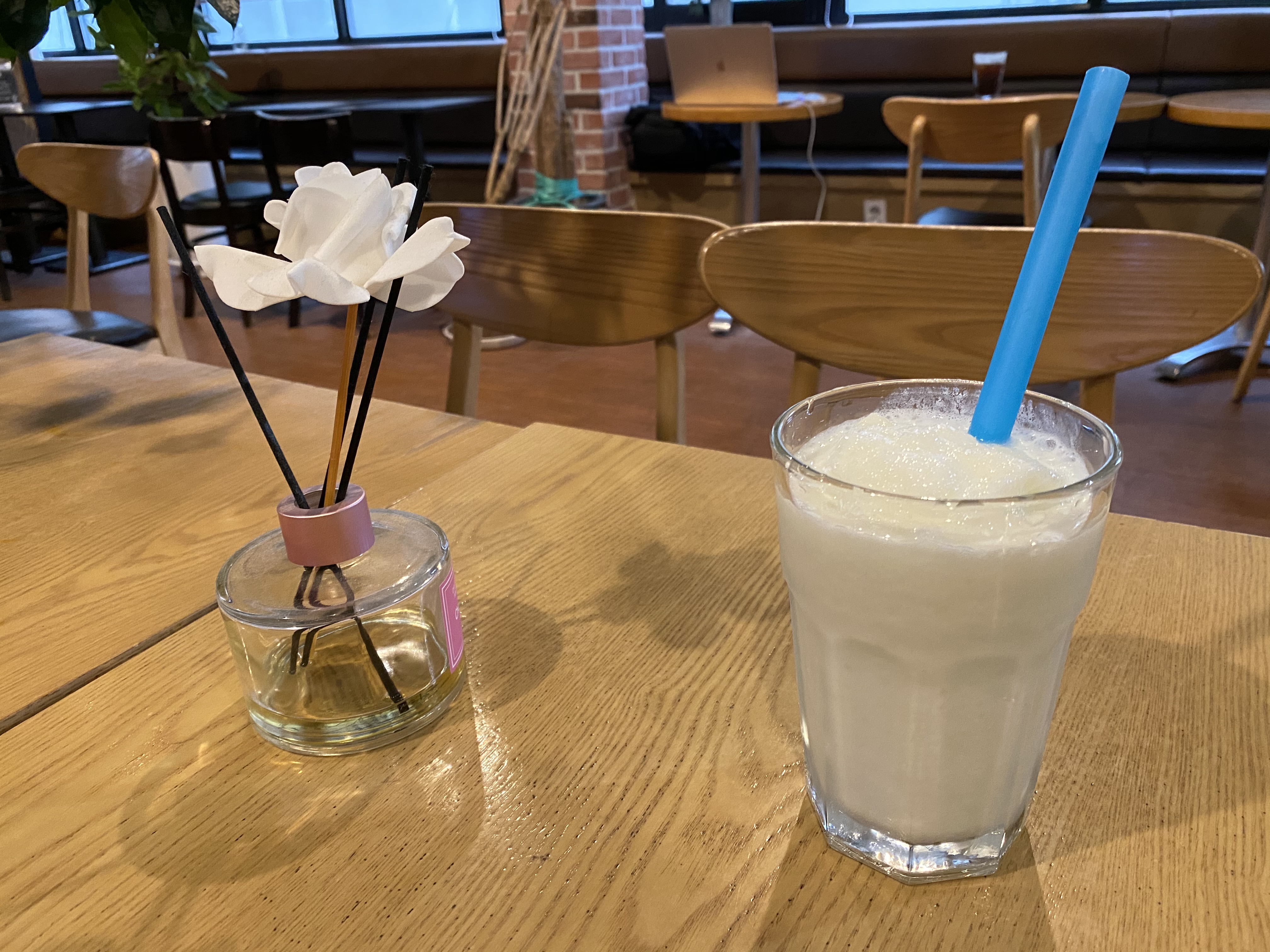  플레인 요거트 스무디 만들기(레시피)
