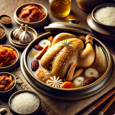 왕삼계탕 이미지