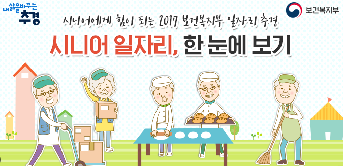 삼척시 노인 중장년 일자리 공공근로 채용공고 시니어클럽 복지관 알바