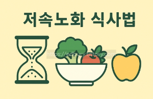 저속노화 식단, 저속노화 식사