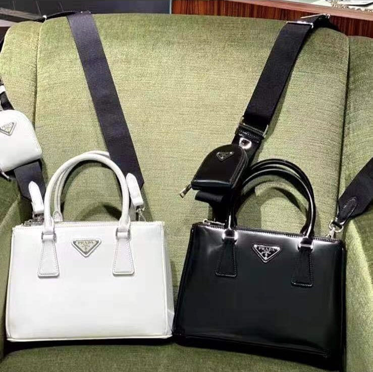  [PRADA] 프라다 갤러리아 브러시드 가죽백 1BA896_ZO6_F0002_V_N8M (2 COLOR)