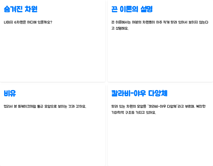 기하학과 끈 이론: 우주의 비밀, 풀 수 있을까? - 끈 이론과 기하학: 춤추는 우주의 언어 - 차원의 세계: 숨겨진 차원을 찾아서 기하학과 끈 이론: 우주의 비밀, 풀 수 있을까? - 끈 이론과 기하학: 춤추는 우주의 언어 - 차원의 세계: 숨겨진 차원을 찾아서