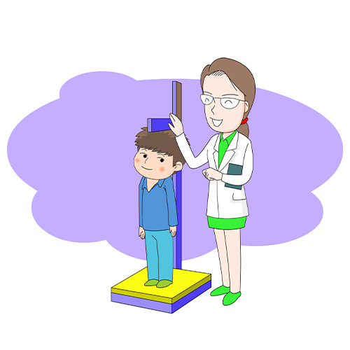  보건 의료 건강 의학 (2/7) 신체검사 일러스트