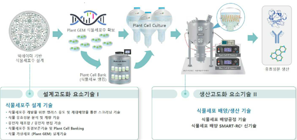 바이오에프디엔씨 식물세포플랫폼