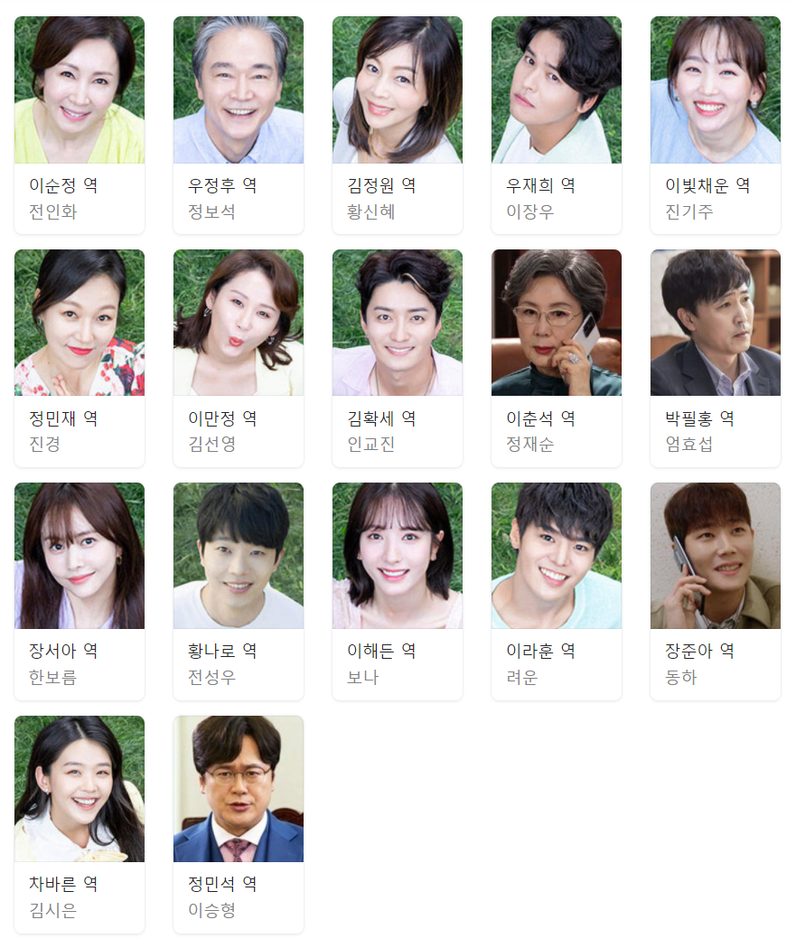  삼광빌라 연인들 등장인물 알아보기!