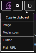 carbon Various clipboard copy functions